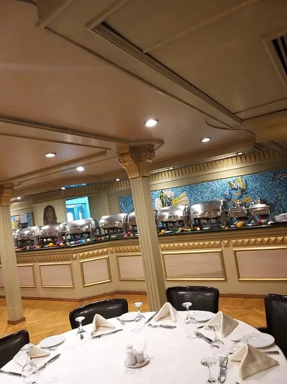 Restaurant aboard the MS King Tut I Nile Cruise Nile cruise